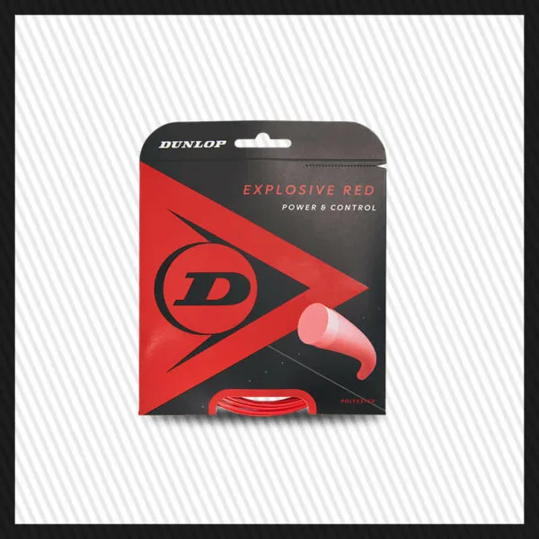 Dunlop Explosive Red Tennis String Set